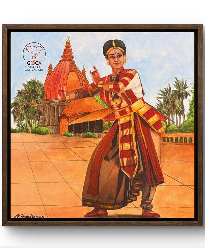 Satriya - 16X16 Inch - Acrylics on Canvas