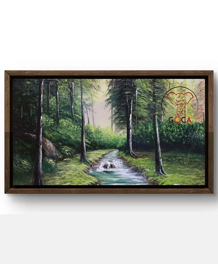 Forest - 24X36 Inch - Oil on Canvas