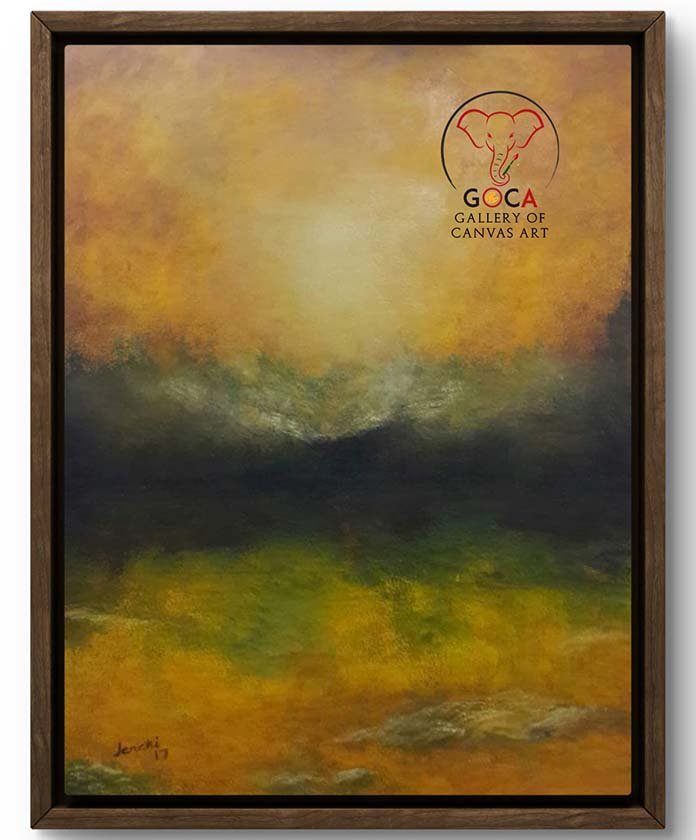 Golden-Horizon-30X40-Inch-Oil-on-Canvas
